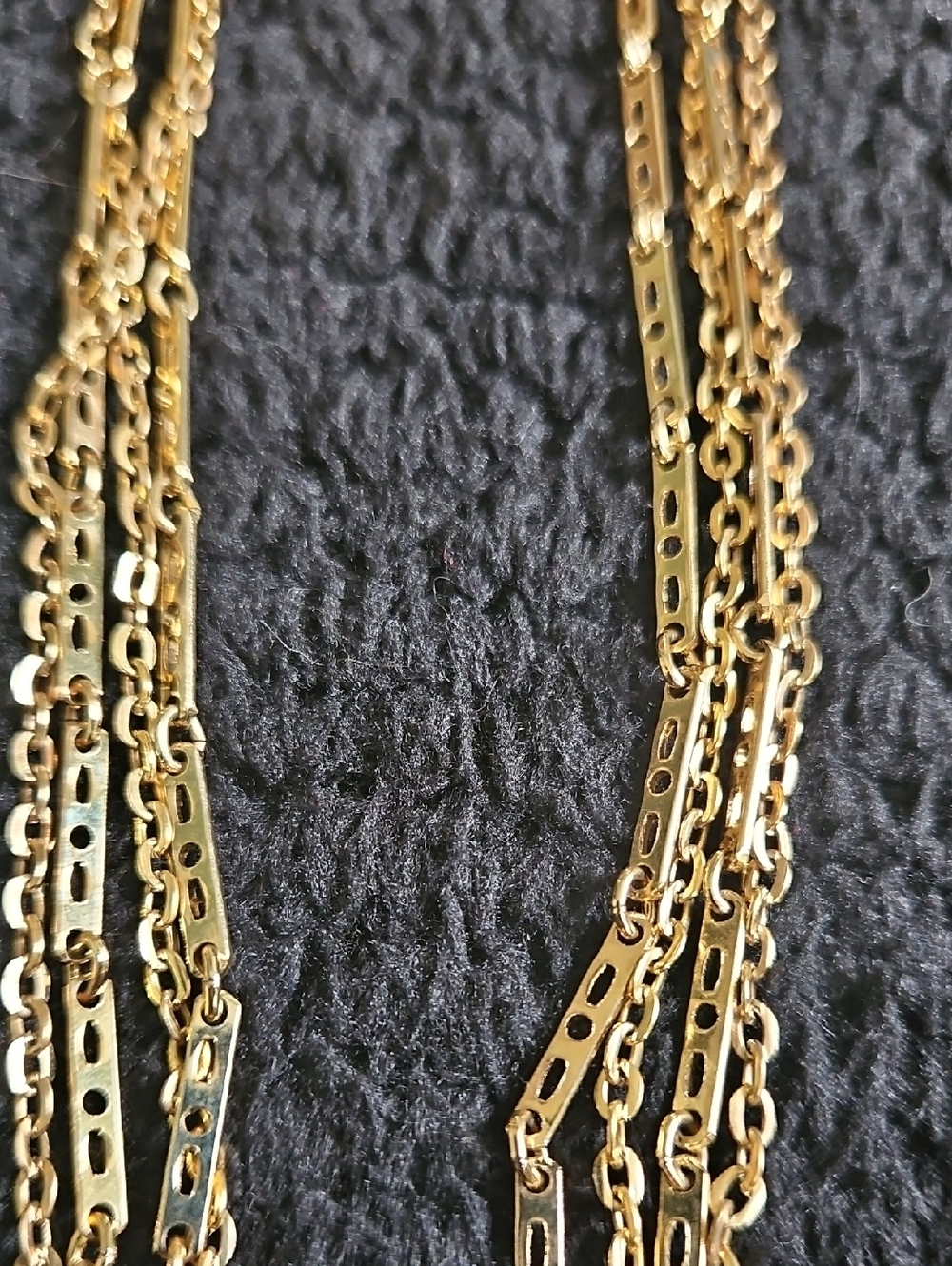 Layered Gold Multi-Chain Necklace for Women